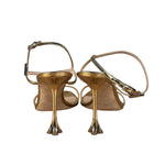 Louis Vuitton Gold Blossom Sandals