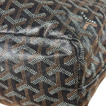 Goyard Brown/Black Leather Boheme Hobo Bag