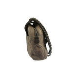 Chanel Bicolor Quilted Leather Chain Flap Bag 2011