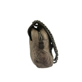 Chanel Bicolor Quilted Leather Chain Flap Bag 2011