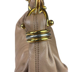 Chloe Woodrose Leather Small Bracelet Hobo Bag