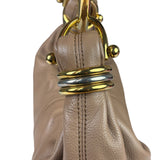 Chloe Woodrose Leather Small Bracelet Hobo Bag
