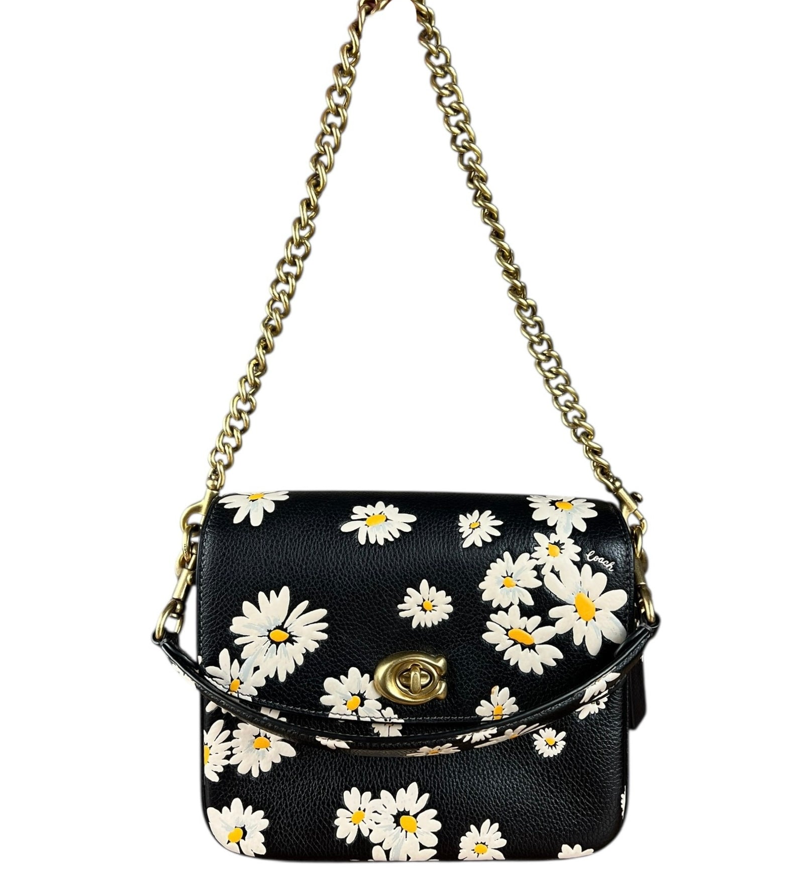 Coach Floral Print Cassie 19 Crossbody Bag