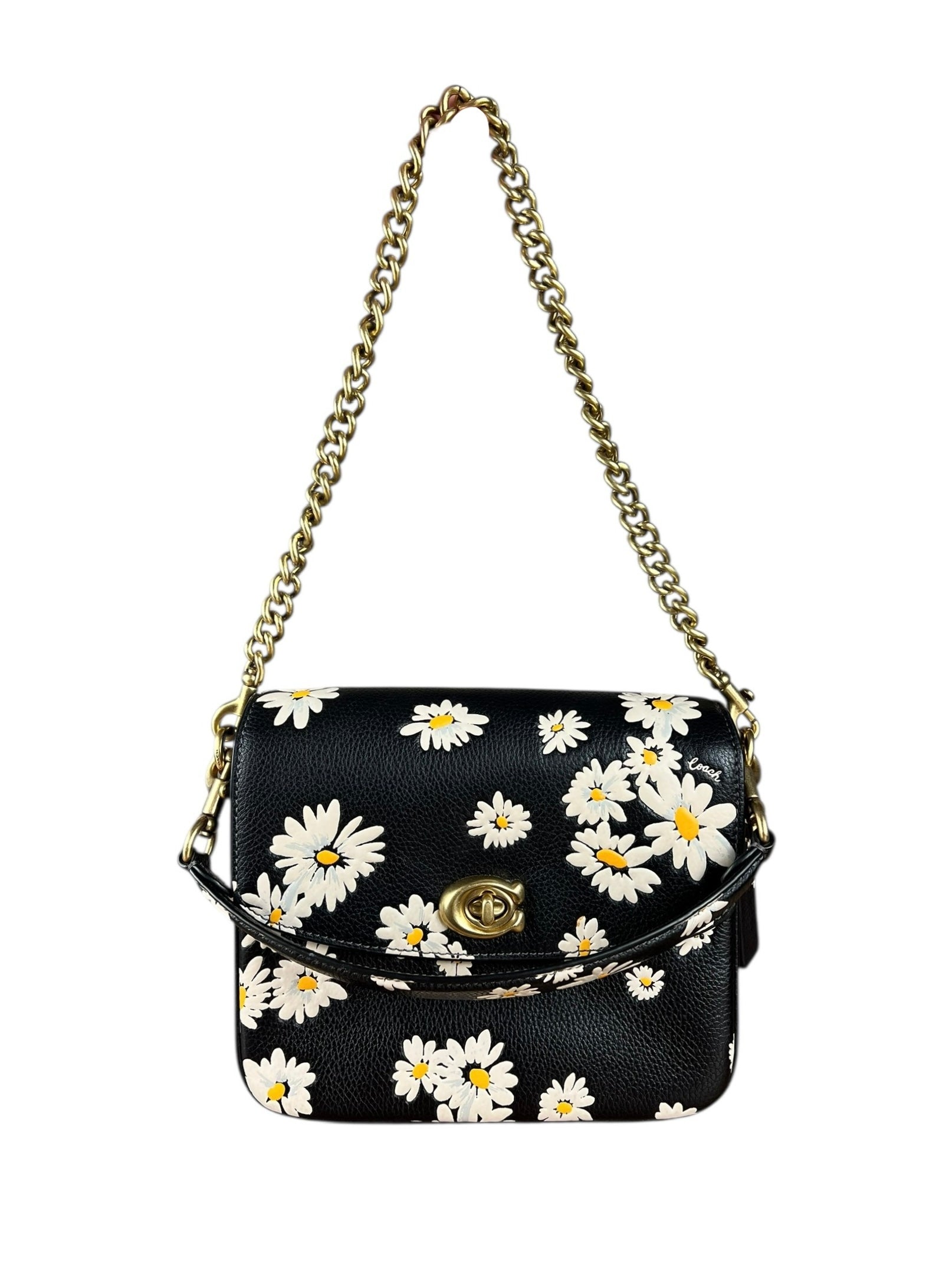 Coach Floral Print Cassie 19 Crossbody Bag