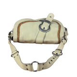 Christian Dior Vintage Beige Marrakech Medium Shoulder Bag