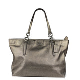 Coach Metallic Bronze Leather Chicago Ellis Tote Bag