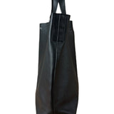 A.P.C. Leather Tote Black