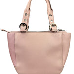 Salvatore Ferragamo Pink Saffiano Leather Shoulder Bag