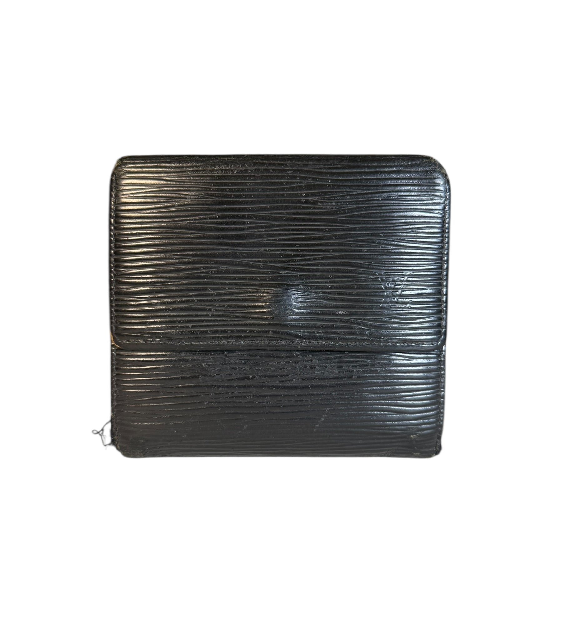 Louis Vuitton Epi Noir Compact Wallet