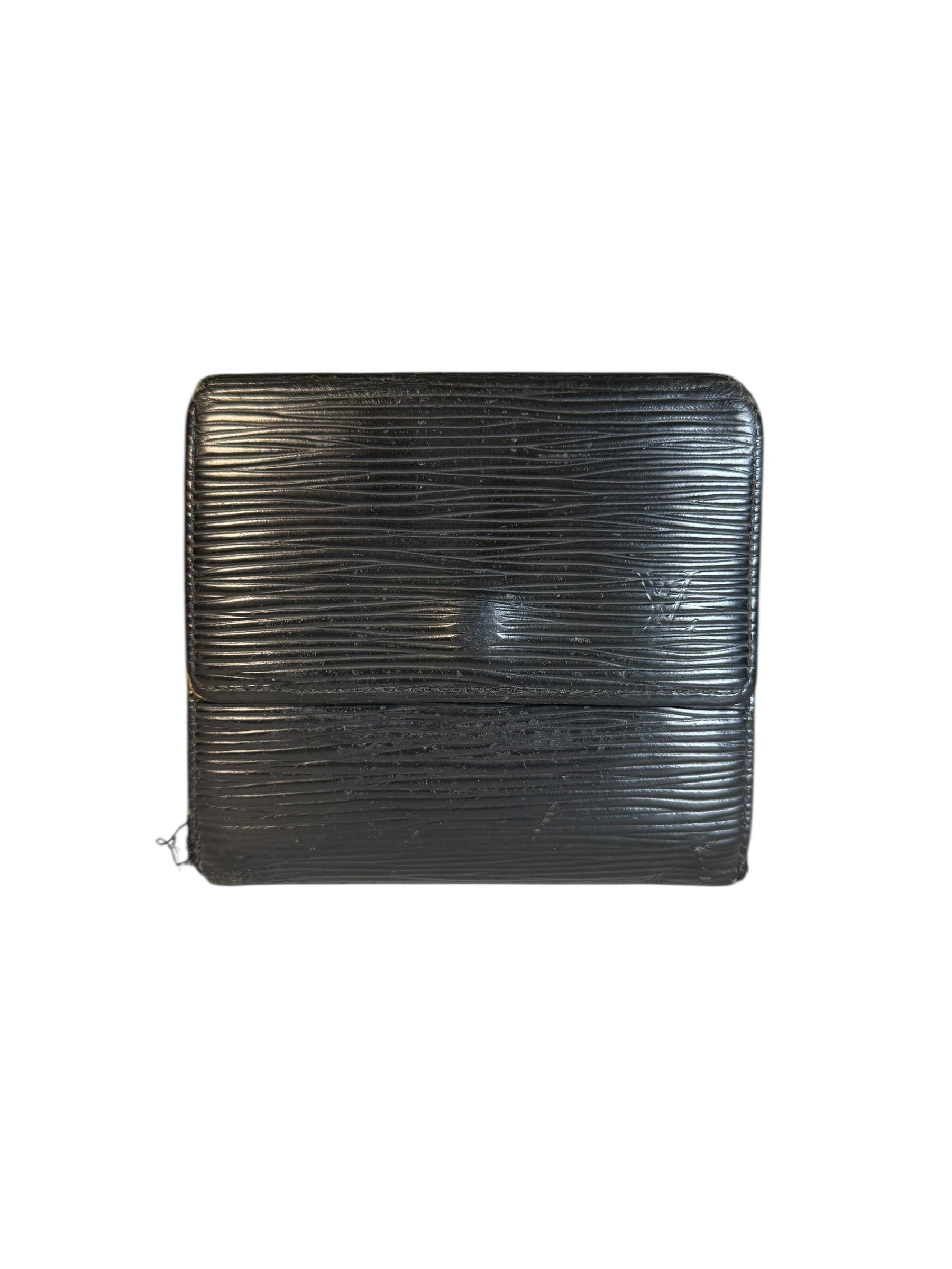 Louis Vuitton Epi Noir Compact Wallet