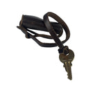 Hermes Cedena Lock & Key Leather Clochette Set