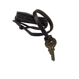 Hermes Cedena Lock & Key Leather Clochette Set