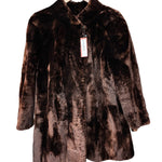 Vintage Brown Chinchilla Fur Coat