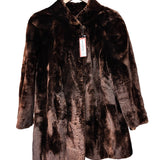 Vintage Brown Chinchilla Fur Coat