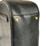 MCM Black Saffiano Leather Handbag
