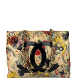 Chanel Multicolor Graffiti Coated Canvas Tote
