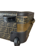 Fendi Vintage Zucca Coated Roller Luggage