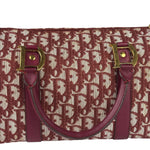 Christian Dior Red Trotter Boston Bag
