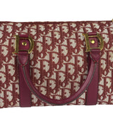 Christian Dior Red Trotter Boston Bag