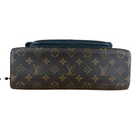 Louis Vuitton Black Leather/ Monogram Marignan 2Way Bag