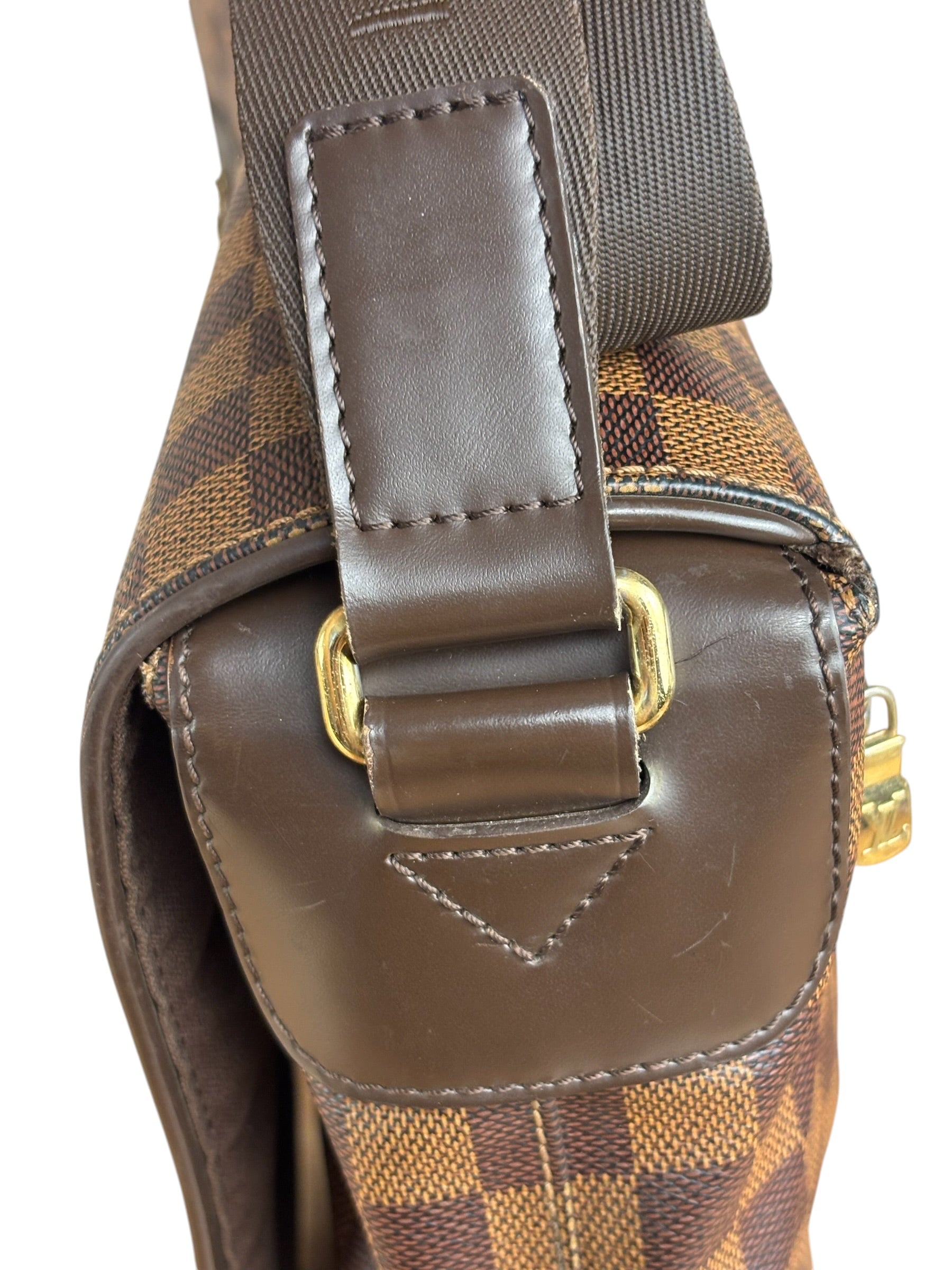 Louis Vuitton Damier Ebene Flap Spencer Messenger Bag