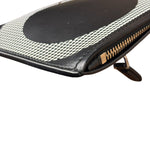 Salvatore Ferragamo Black Leather Clutch