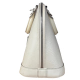 Louis Vuitton White Epi Leather Alma Hand Bag PM