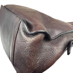 Prada Vintage Brown Leather Cervo Antik Messenger Bag