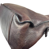 Prada Vintage Brown Leather Cervo Antik Messenger Bag