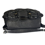 Fendi Black Patent Leather Trim B Bis Shoulder Bag