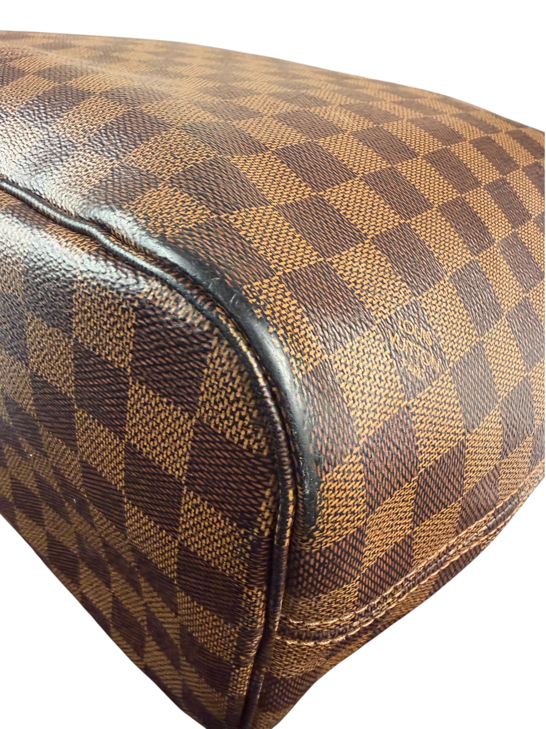 Louis Vuitton Damier Ebene Neverful MM Tote Bag