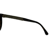 Chanel Brown 5309-B-A Crystal Baguette Bijou Cat-Eye Sunglasses