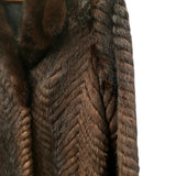 Joséphine Vintage Brown Fur Coat