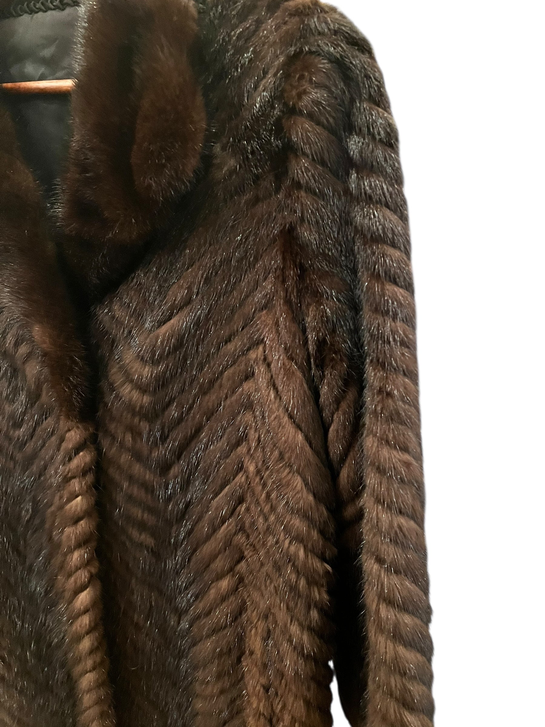 Joséphine Vintage Brown Fur Coat