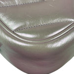 Gucci Iridescent Pink Nappa Chevron Small GG
