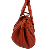 Chloé Vintage Red Leather Paddington Bag (Broken Lock