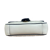 Gucci GG Marmont Cream & Navy Flap Bag