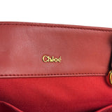 Chloé Eden Leather Cherry Shoulder Tote