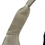 Ferragamo Vintage Beige Suede Hobo Shoulder Bag