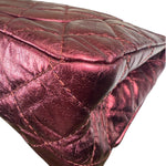 Chanel Patent Burgundy Quilted Leather 2.55 Reissue Double Flap Bag 2008