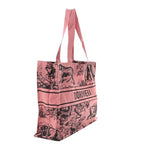 Dior Beauty Pink Canvas Dioriviera Tote Bag