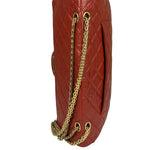 Chanel Red Quilted Leather 2.55 Reissue Double Flap Bag 2010
