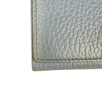 Gucci Blue Leather Marmont Card Case Wallet