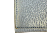 Gucci Blue Leather Marmont Card Case Wallet