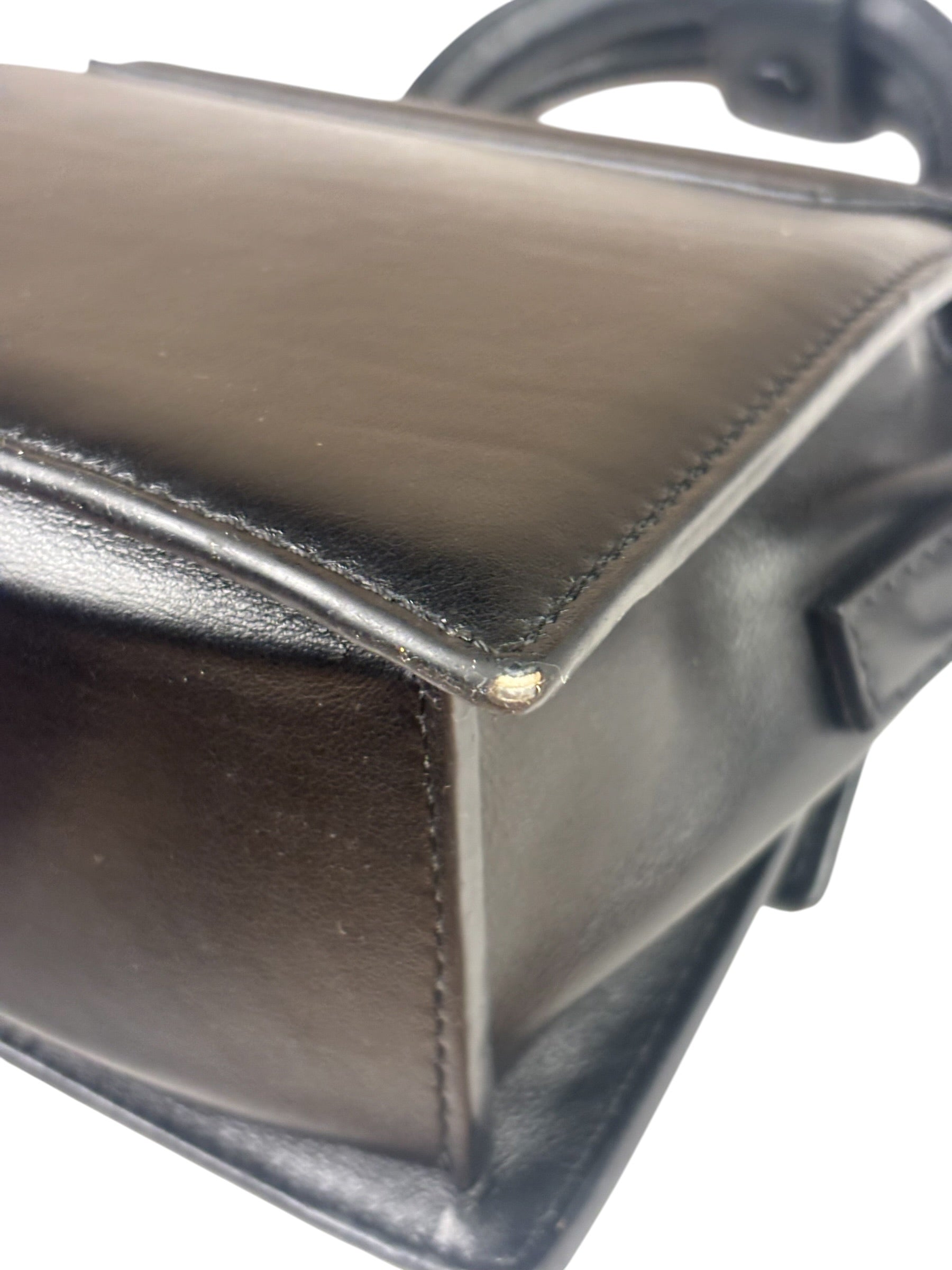 Jacquemus Black Leather The Knot Chiquito Two-Way Bag