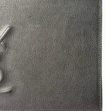 Yves Saint Laurent Black Leather Flap Clutch