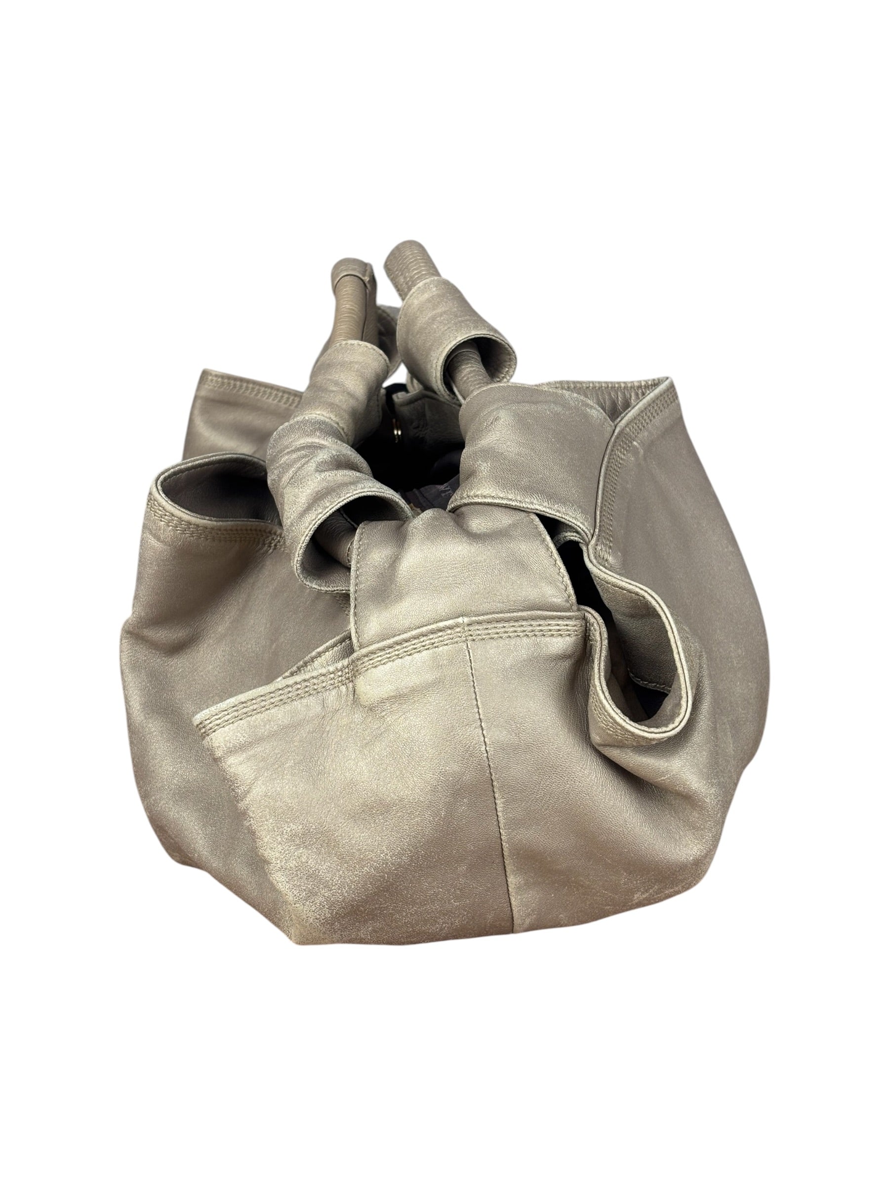 Loewe Metallic Leather Nappa Air Handbag