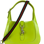 Gucci Jackie Green Medium Leather Shoulder Bag