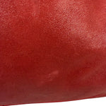 Fendi Red Leather Mamma Baguette Shoulder Bag