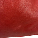Fendi Red Leather Mamma Baguette Shoulder Bag